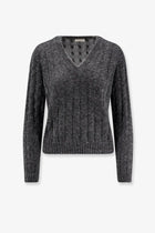 Brunello Cucinelli Women's Wool Blend Sweater Grey