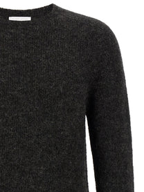 Oliver Lattughi Brushed Alpaca Sweater Grey