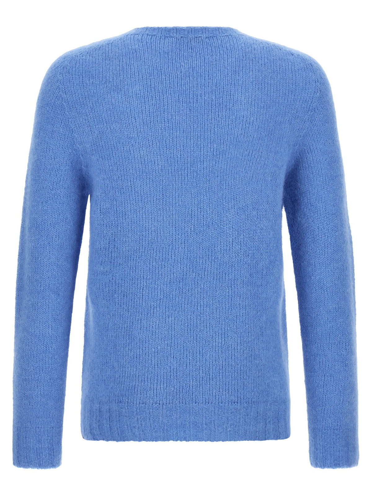 Oliver Lattughi Brushed Alpaca Sweater Blue