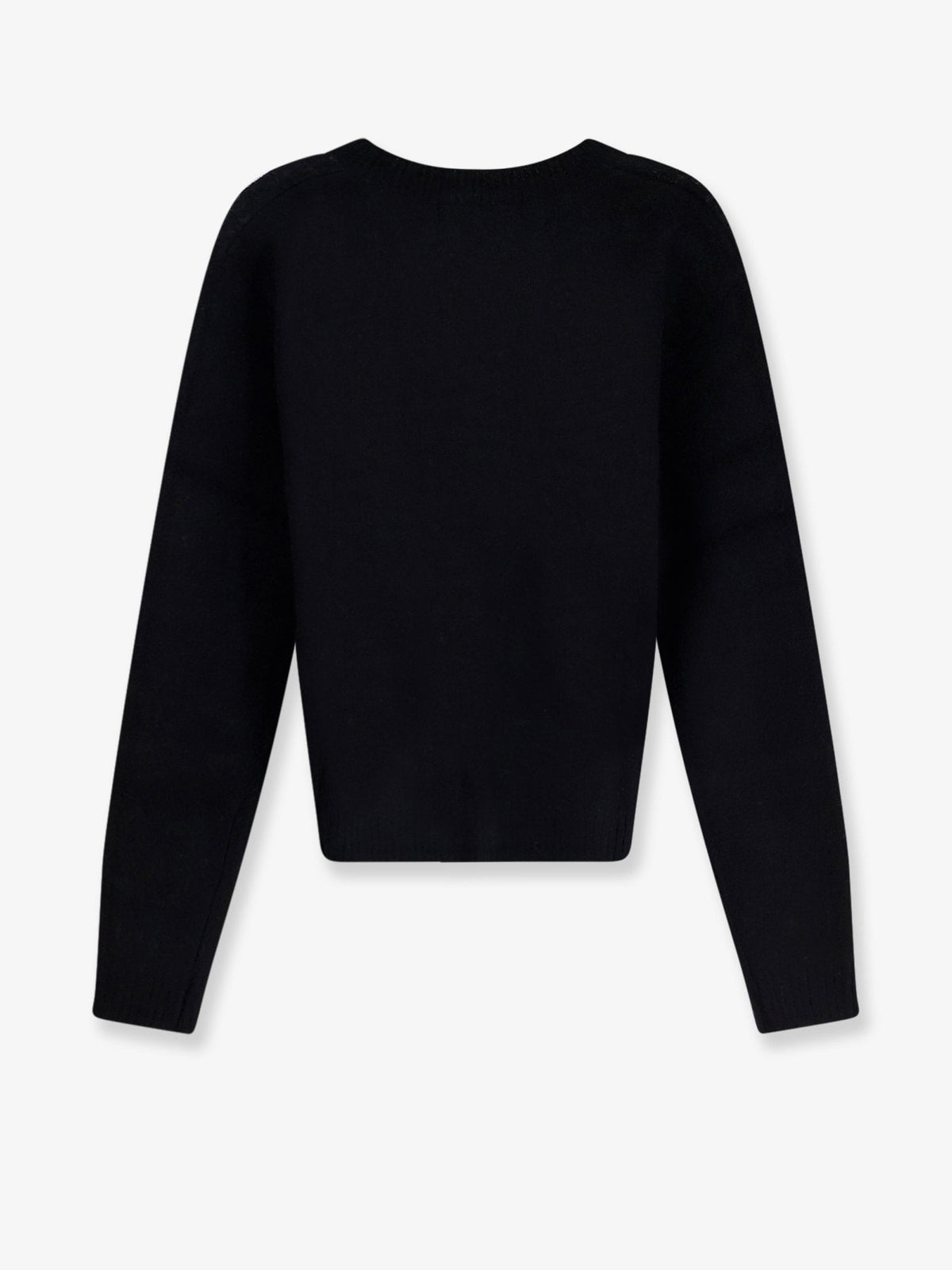 Tonywack Men's Brushed Argyle Alpaca Blend Cardigan Black