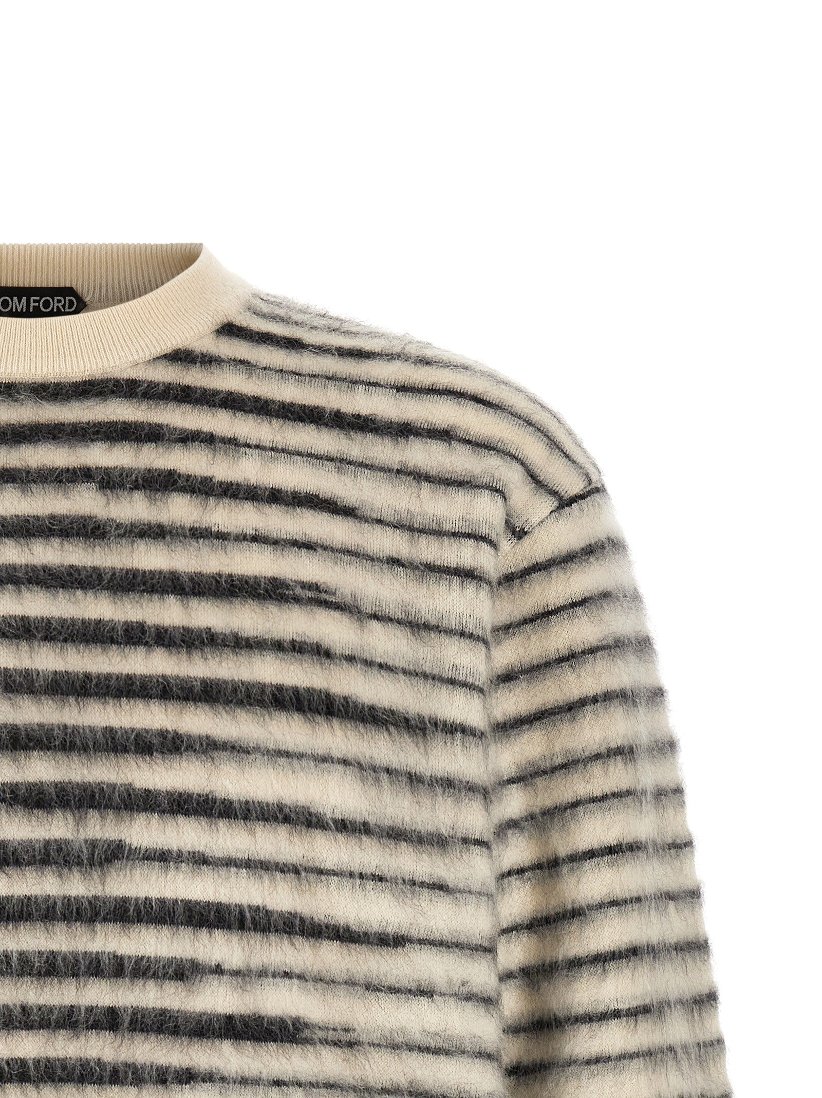 Tom Ford Brushed Effect Sweater Black
