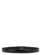 Zerbini Claudio Brushed Leather Belt Black, view 2
