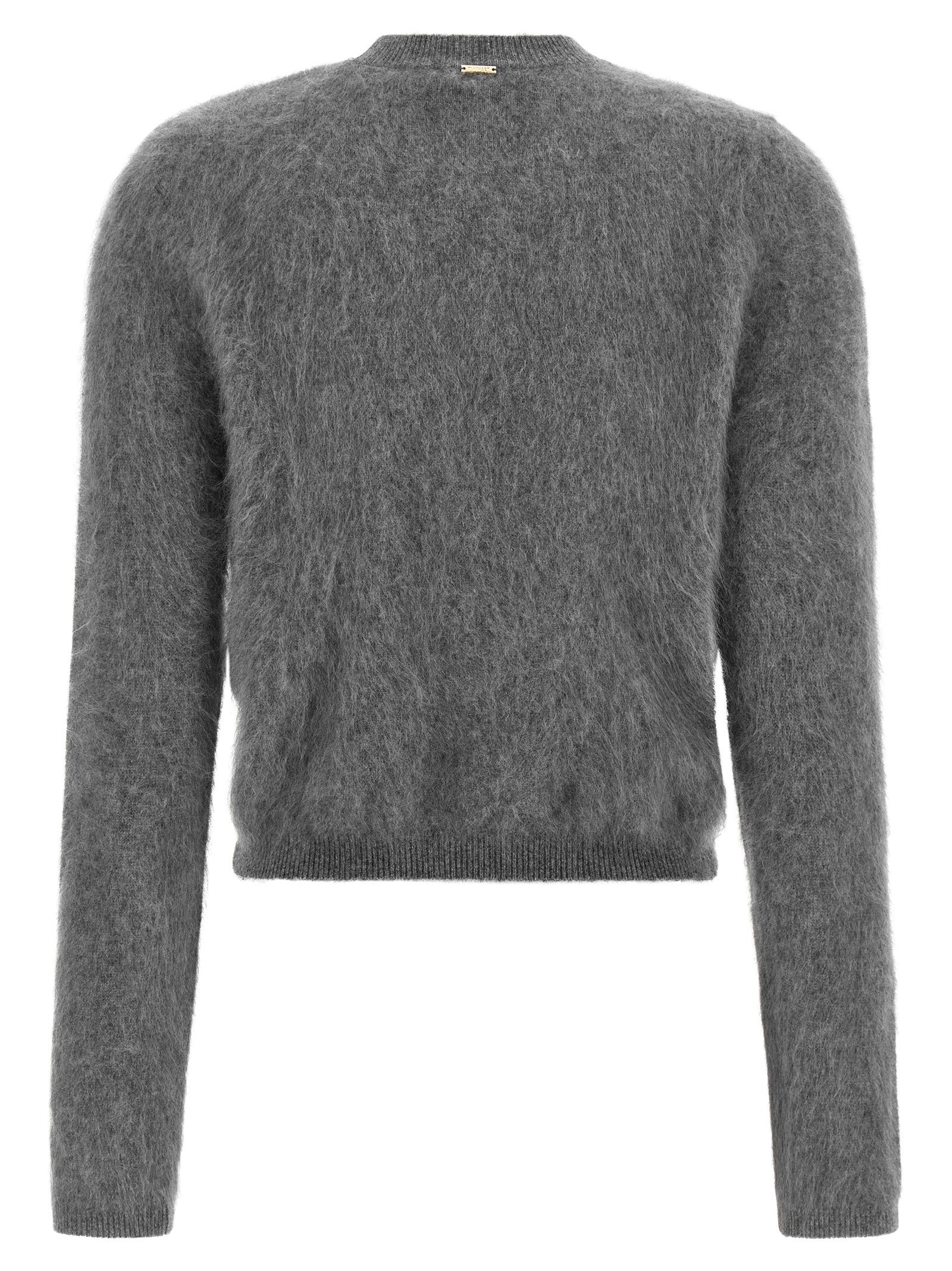 TWINSET Brushed Wool Sweater Grey