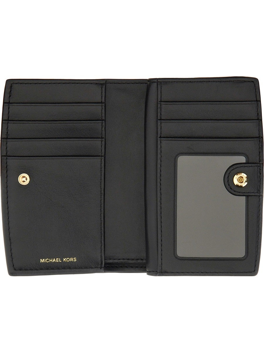 Michael Kors Women's Bryant Medium Wallet Black, view 3