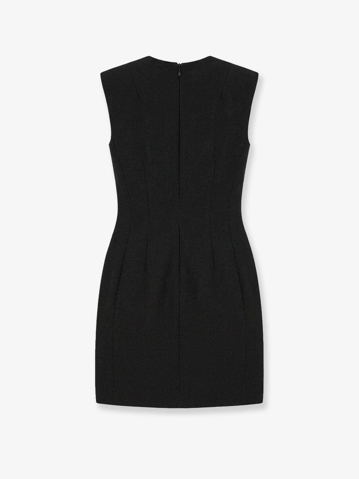The Frankie Shop Women's Bryn Structured Short Dress Black, view 2