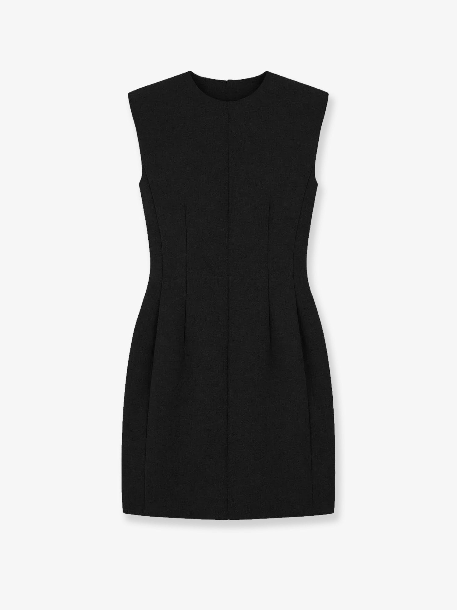 The Frankie Shop Women's Bryn Structured Short Dress Black