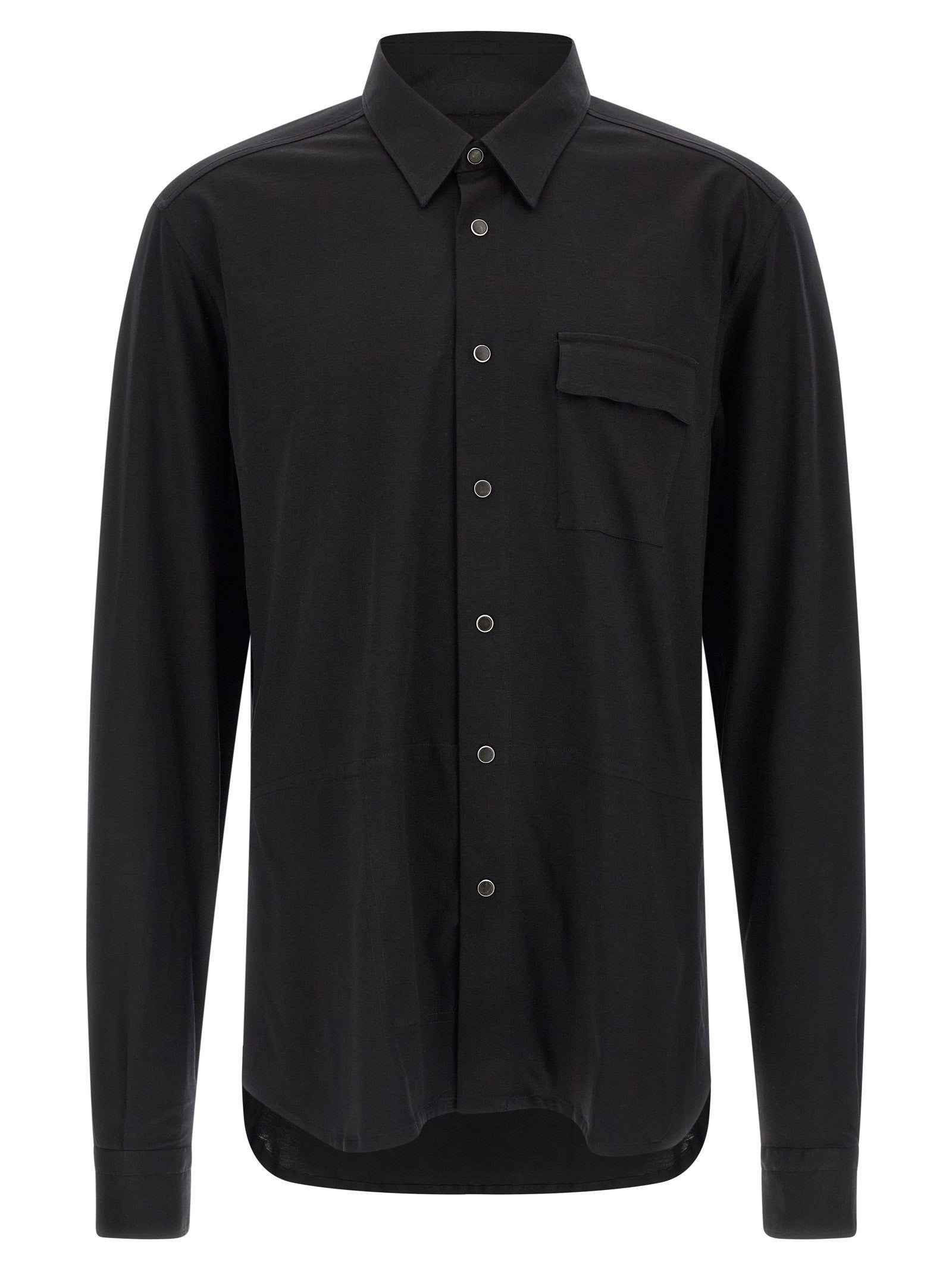 Kiton Buba Shirt Black