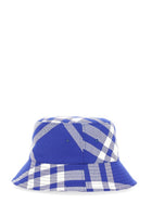 Burberry Unisex Bucket Check Hat Purple, view 2