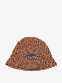 Stussy Men's Linen and Hemp Hat Brown