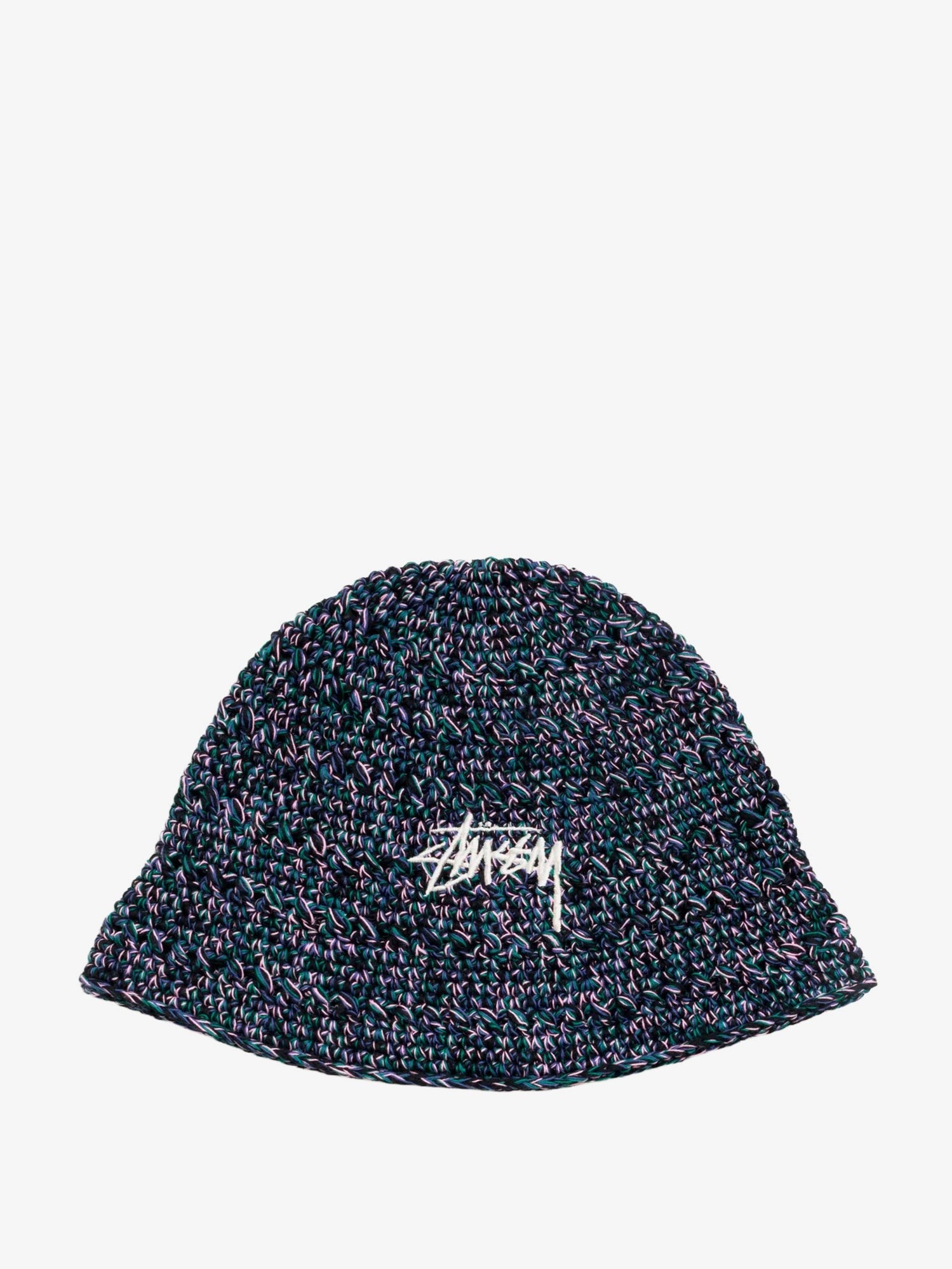 Stussy Men's Linen and Hemp Hat Blue