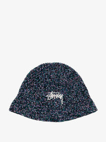 Stussy Men's Linen and Hemp Hat Blue