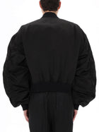 Rick Owens Men's Bucket Flight Jacket Black, view 5