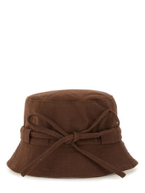 JACQUEMUS Women's Bucket Hat Gadjo Brown