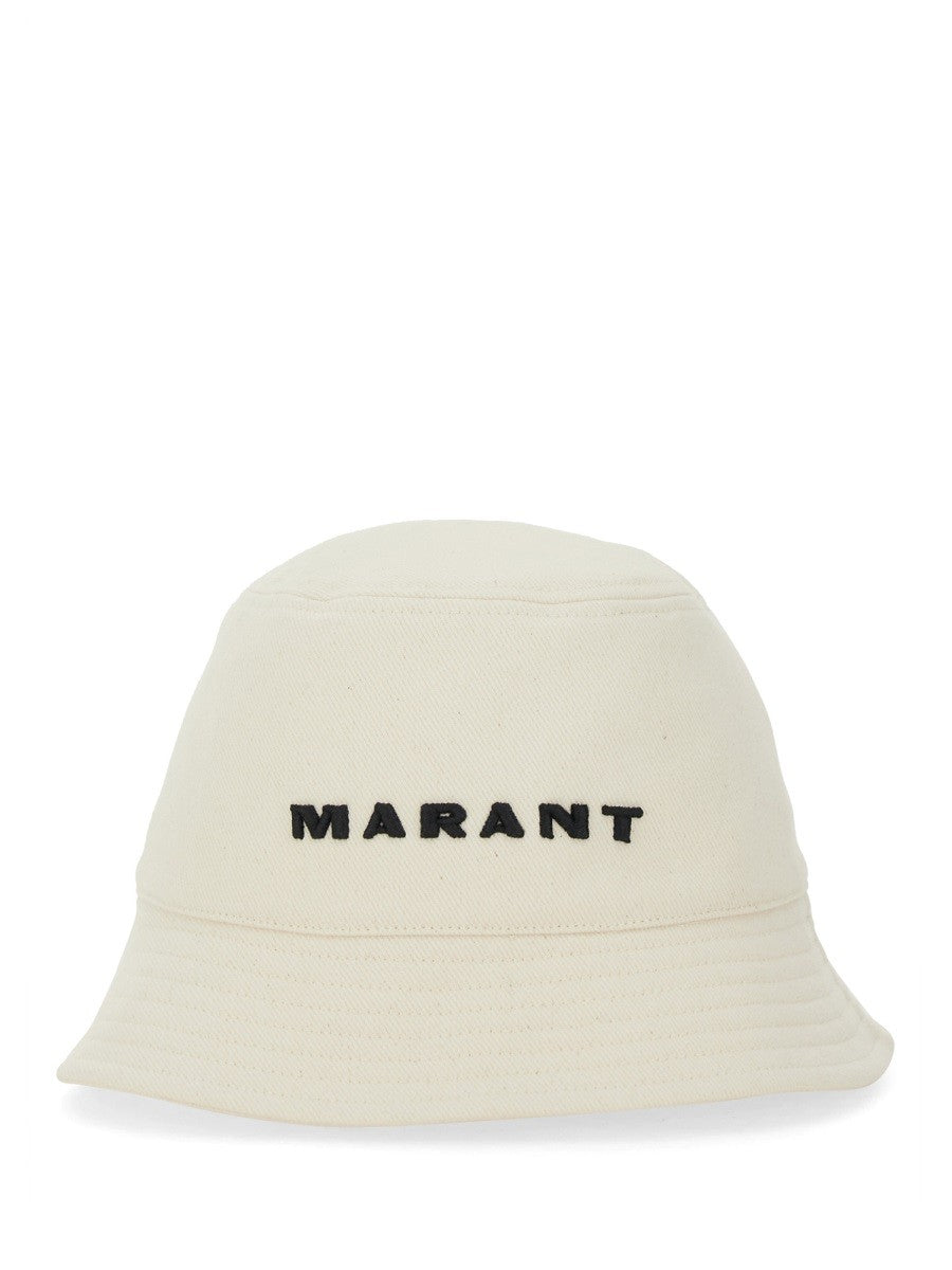 Isabel Marant Men's Bucket Hat Haley Beige