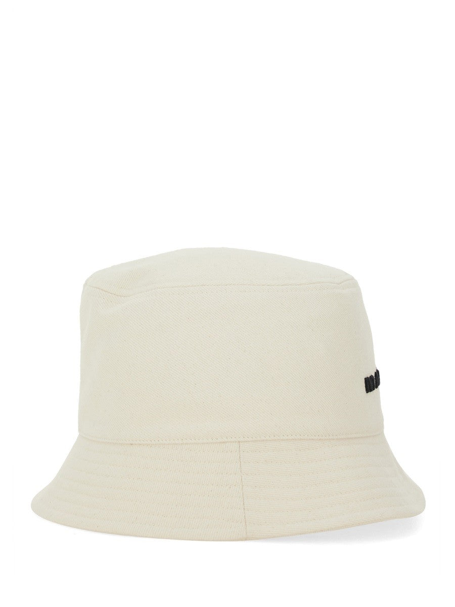 ISABEL MARANT Men's Bucket Hat Haley Beige, view 4