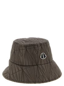 Rick Owens Bucket Hat Moncler + Rick Owens Brown