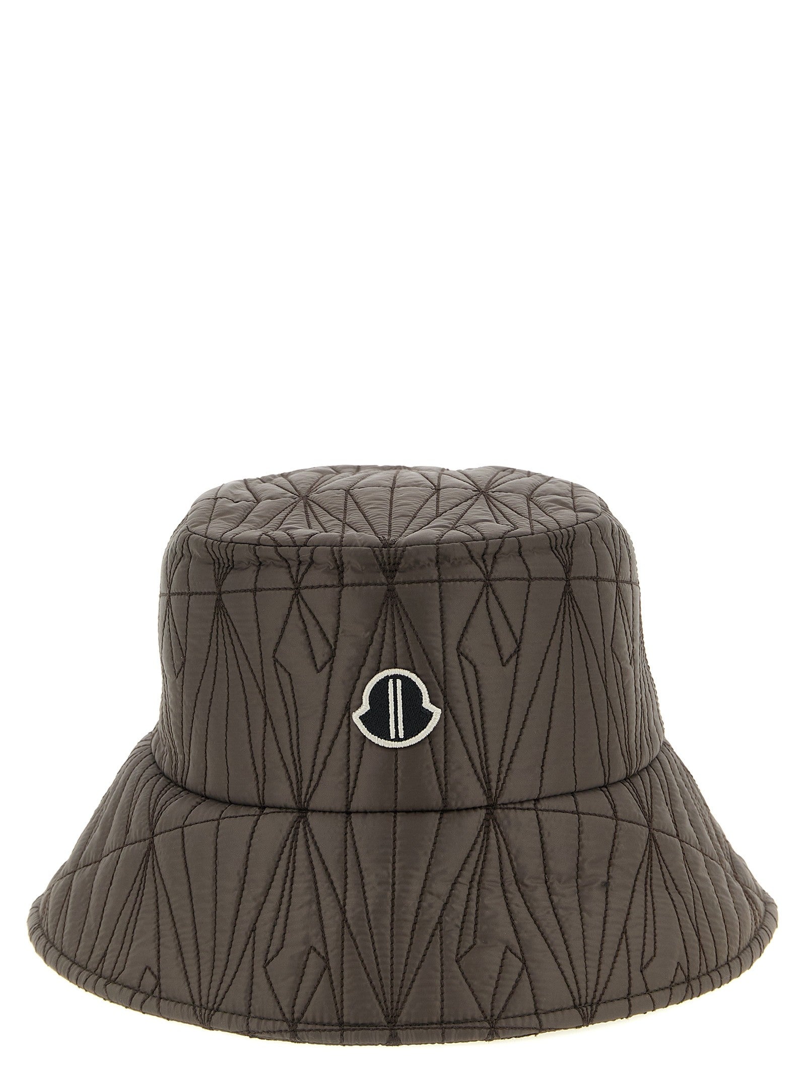 Rick Owens Bucket Hat Moncler + Rick Owens Brown