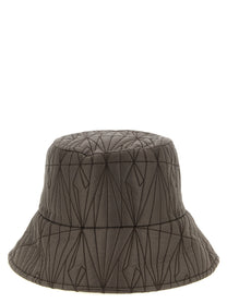 Rick Owens Bucket Hat Moncler + Rick Owens Brown