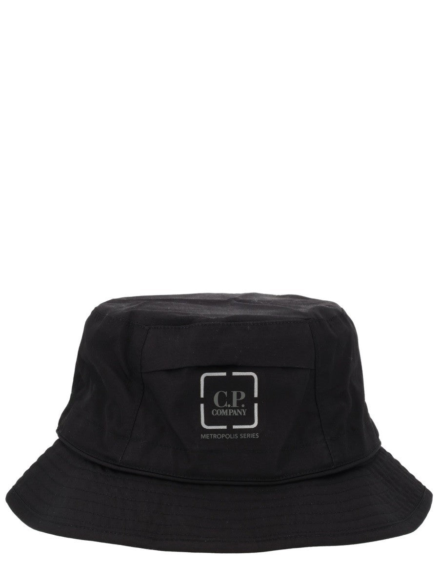 C.P. Company Men's Bucket Hat Black