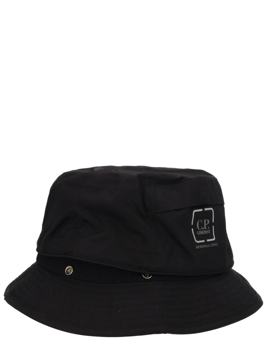 C.P. Company Men's Bucket Hat Black