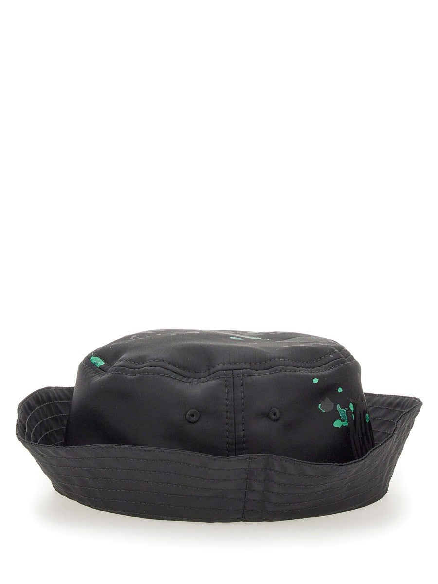 Moschino Men's Bucket Hat Black, view 3