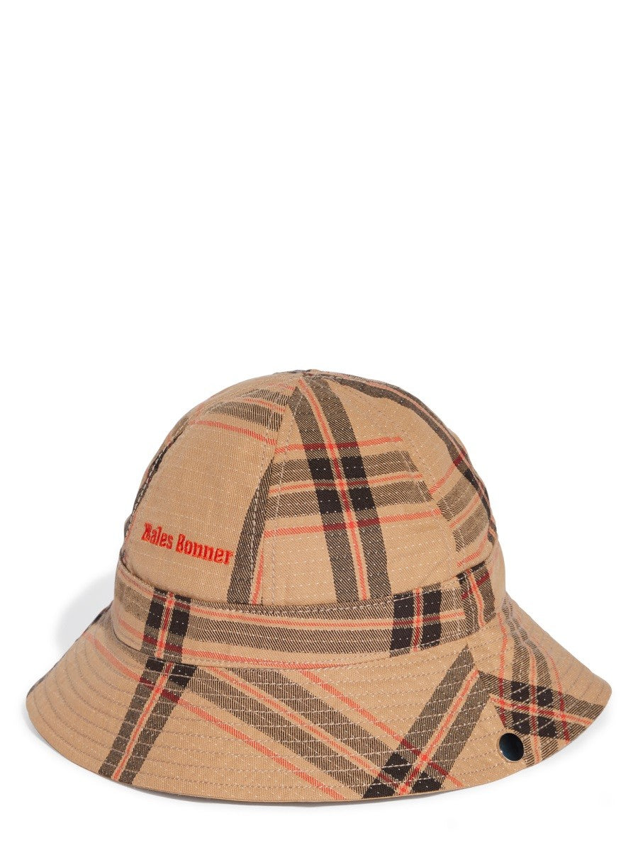 adidas Originals by Wales Bonner Unisex Bucket Hat Beige, view 3