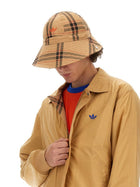 adidas Originals by Wales Bonner Unisex Bucket Hat Beige, view 6
