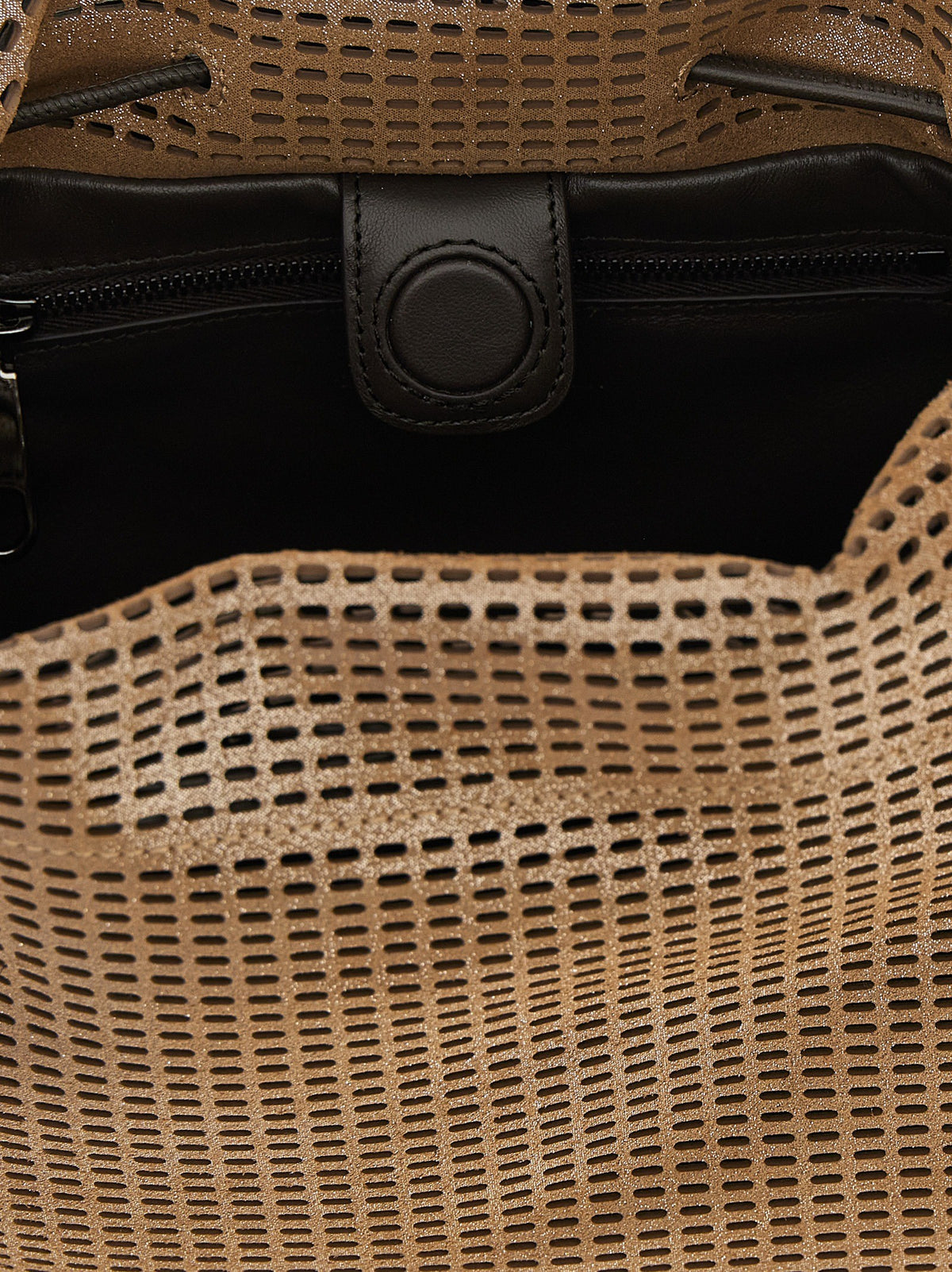 Brunello Cucinelli Bucket Mellow Small Handbag Brown, view 4