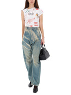Vivienne Westwood Women's Buckle Back Jeans Blue, view 2