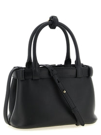 PRADA Buckle Small Handbag Black