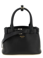 PRADA Buckle Small Handbag Black