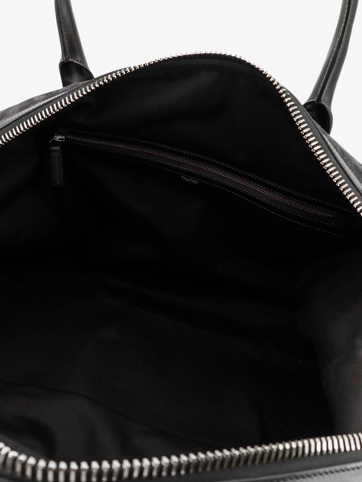 Tom Ford Men's Buckley Holdall Suede Travel Bag Grey