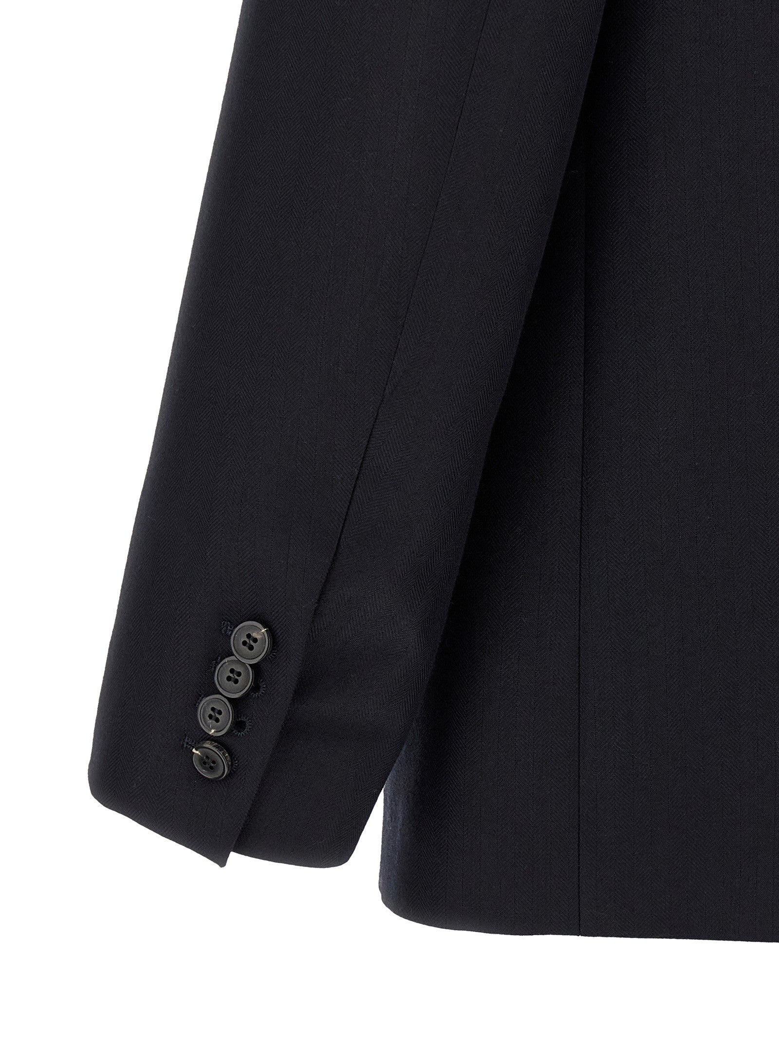 Dries Van Noten Buforden Blazer Blue