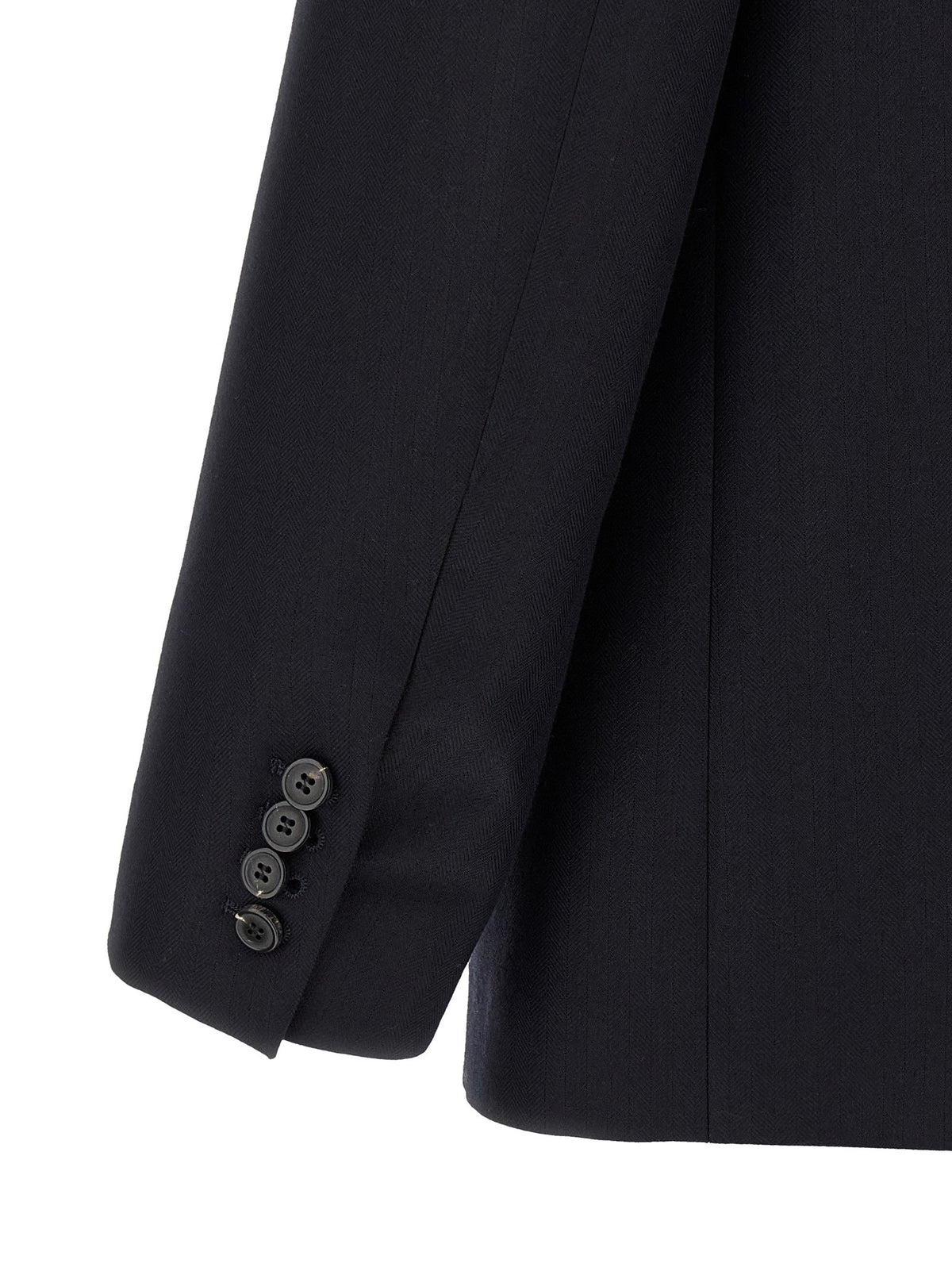 Dries Van Noten Buforden Blazer Blue, view 4