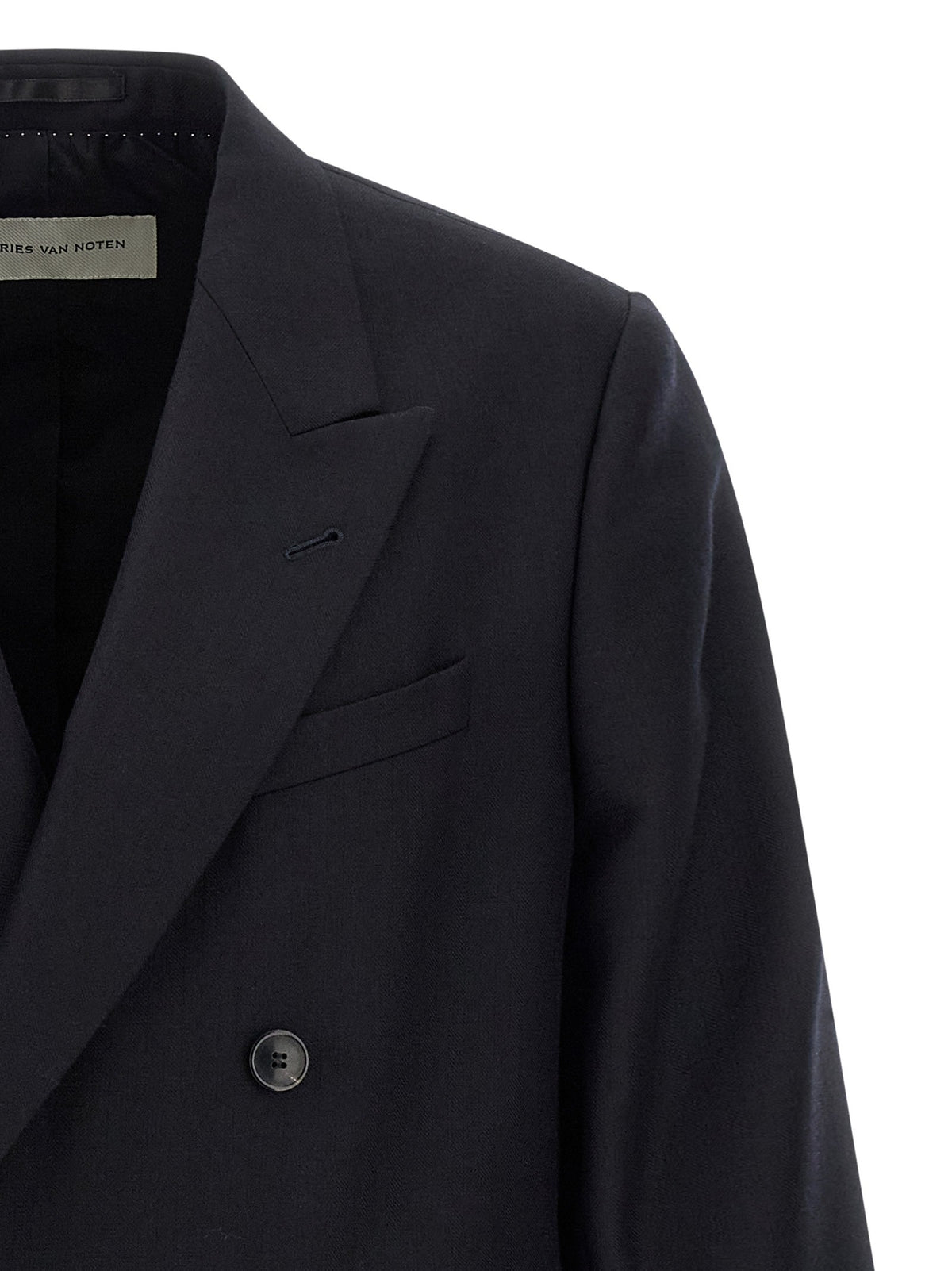 Dries Van Noten Buforden Blazer Blue