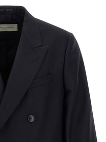 Dries Van Noten Buforden Blazer Blue