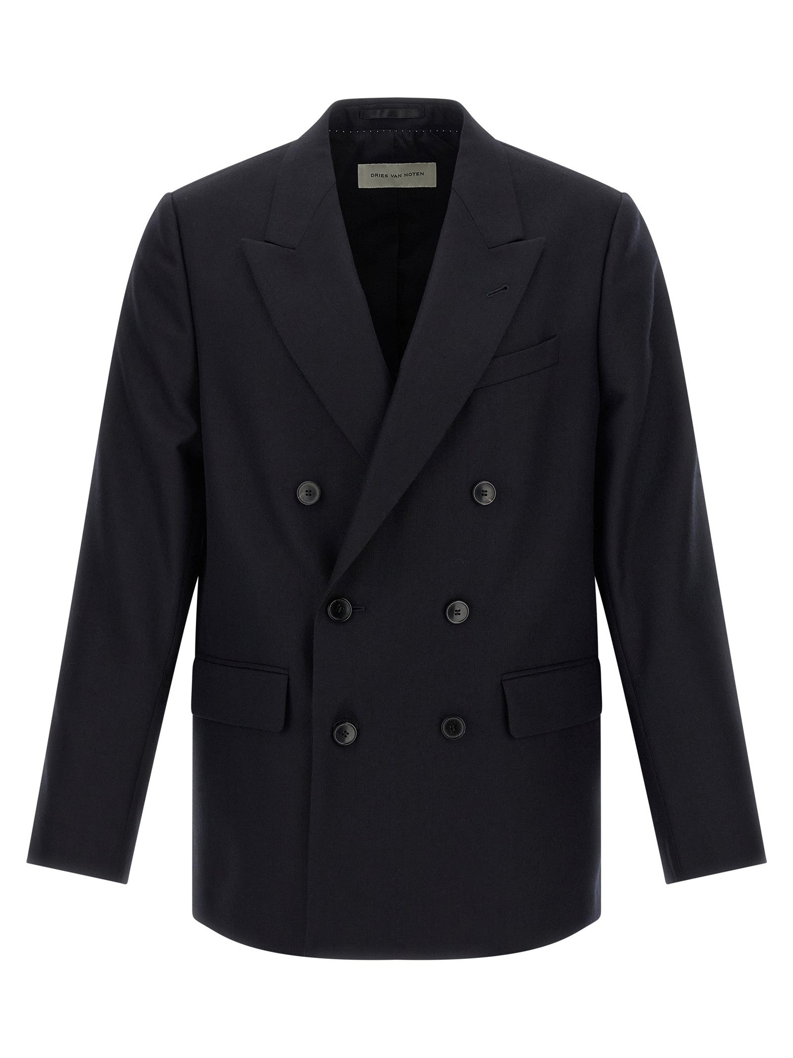 Dries Van Noten Buforden Blazer Blue