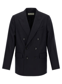 Dries Van Noten Buforden Blazer Blue