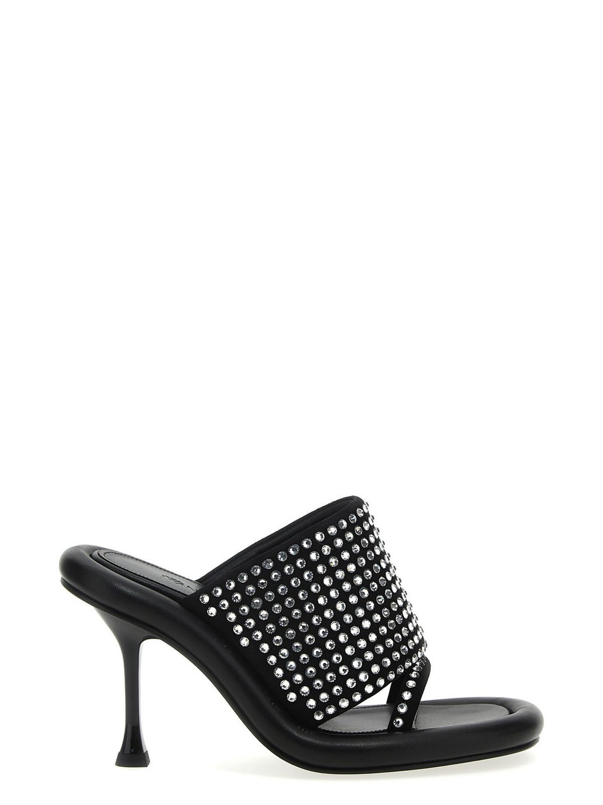 JW Anderson Bumber Crystal Mules Black