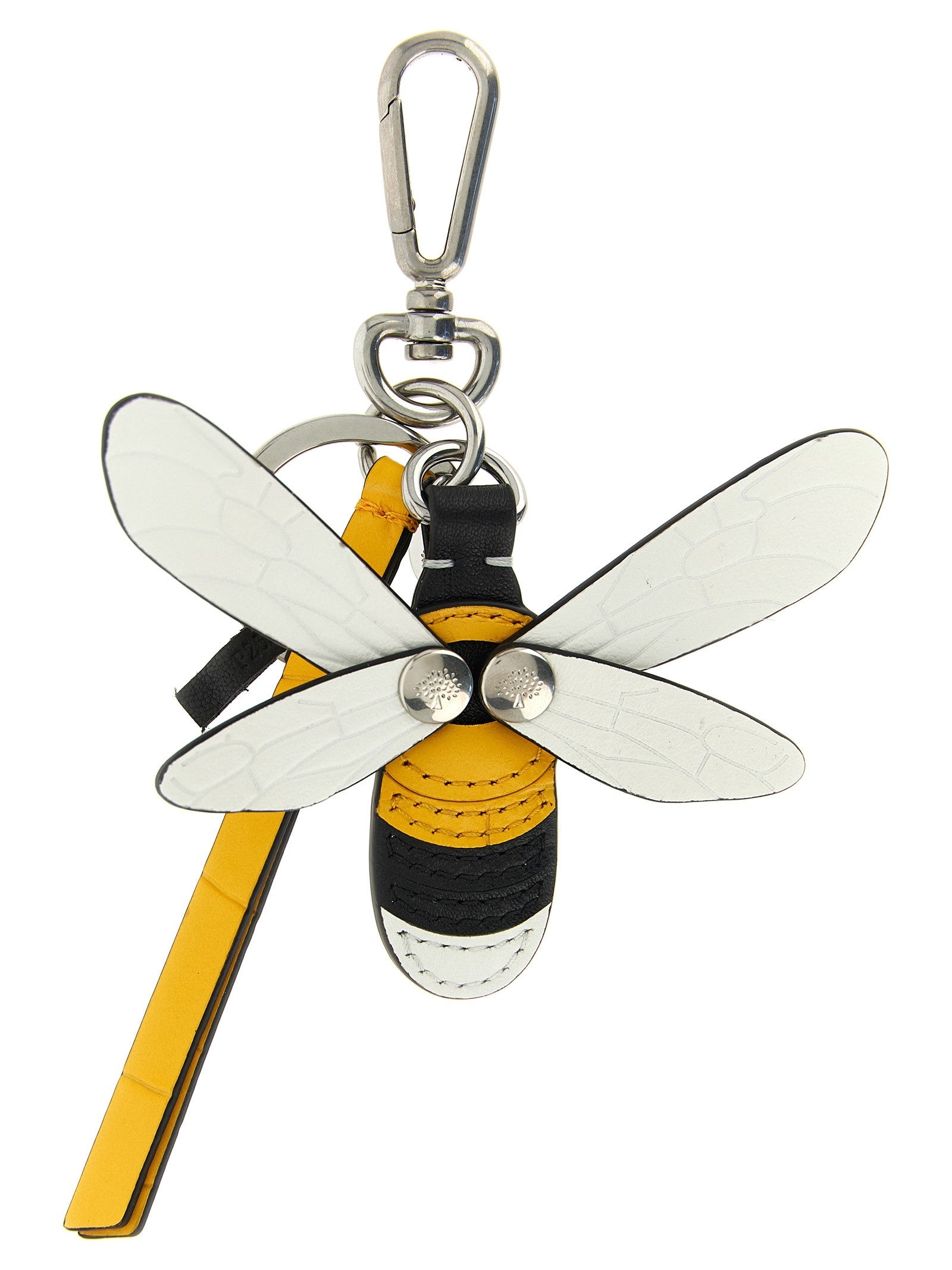 Mulberry Bumblebee Keyring Gold