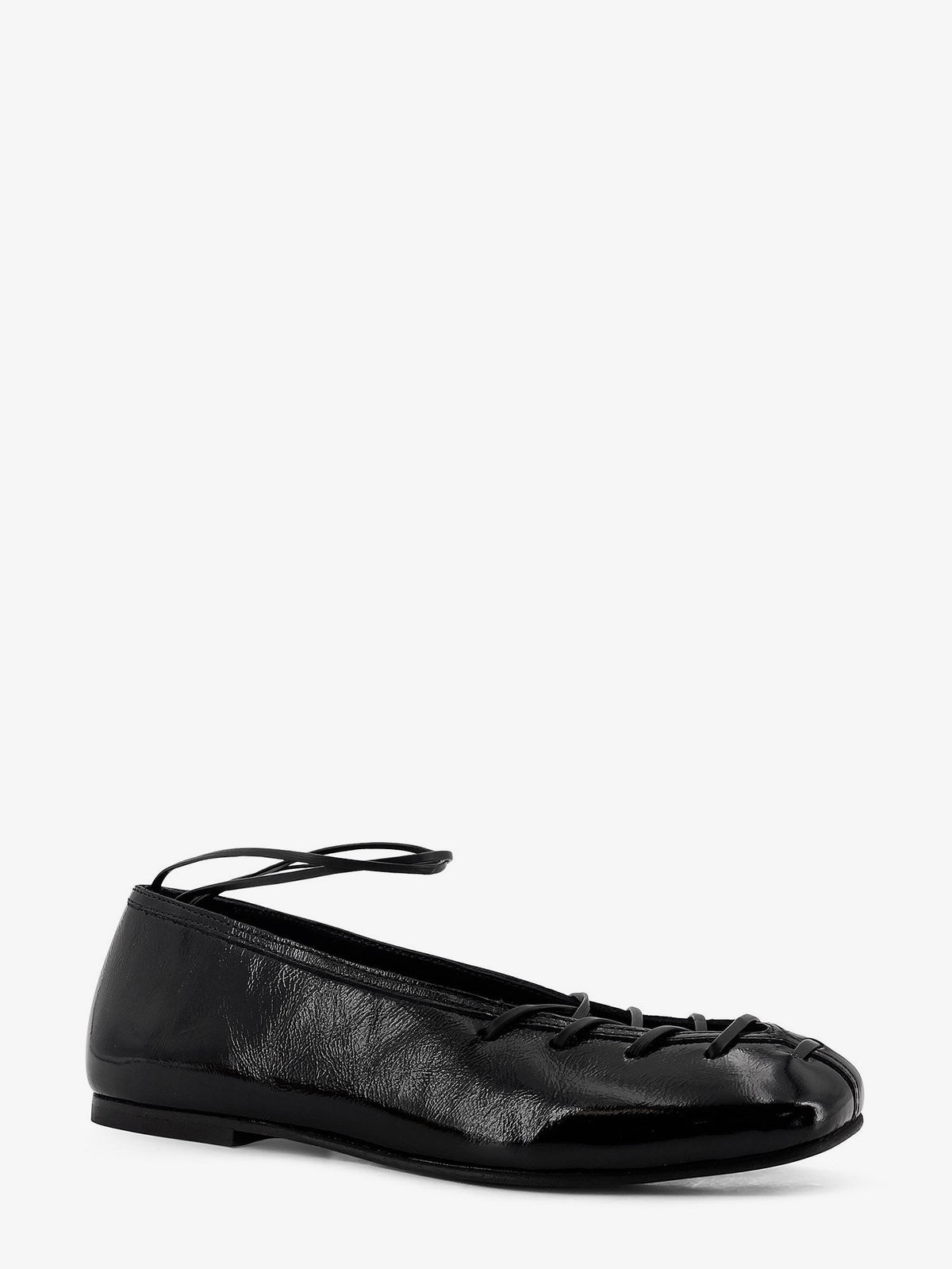 Alohas Women's Bumi Patent Leather Ballerinas Black