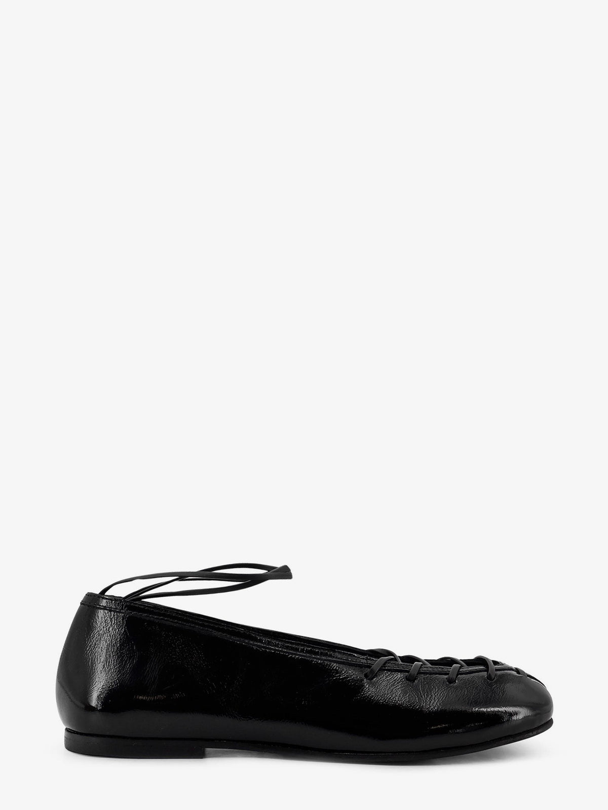 Alohas Women's Bumi Patent Leather Ballerinas Black