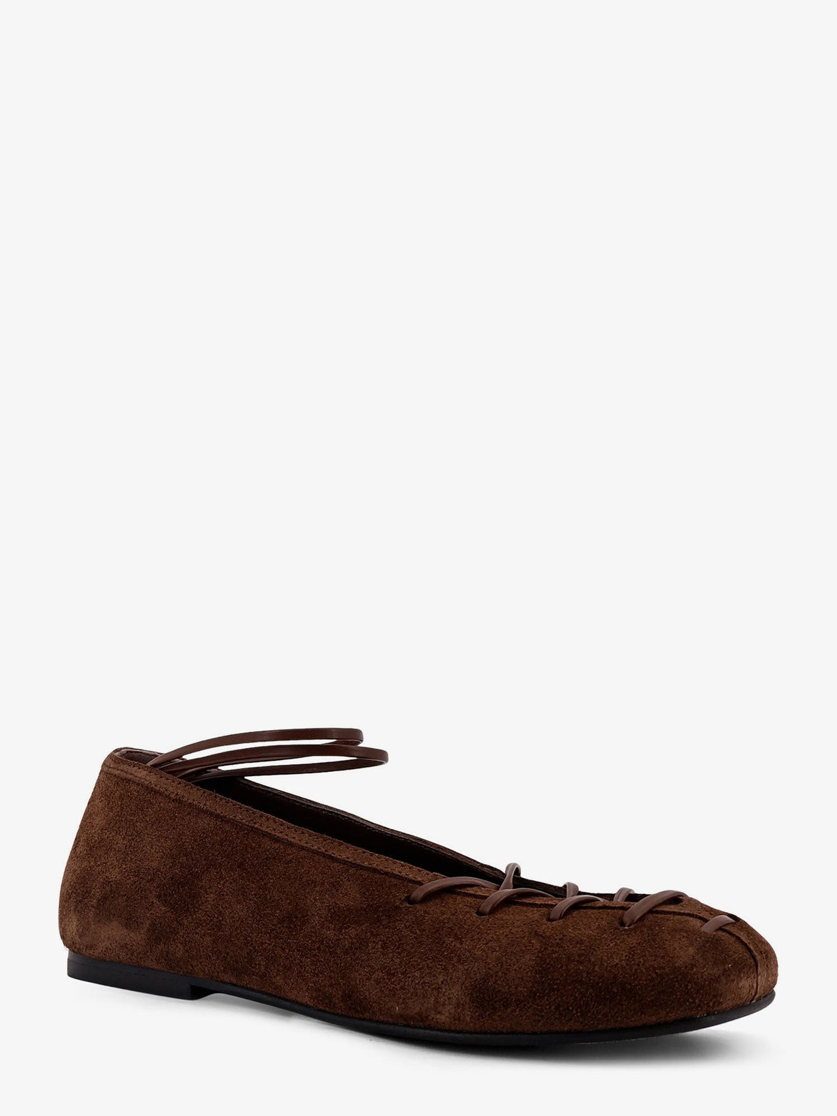 Alohas Women's Bumi Suede Ballerinas Brown