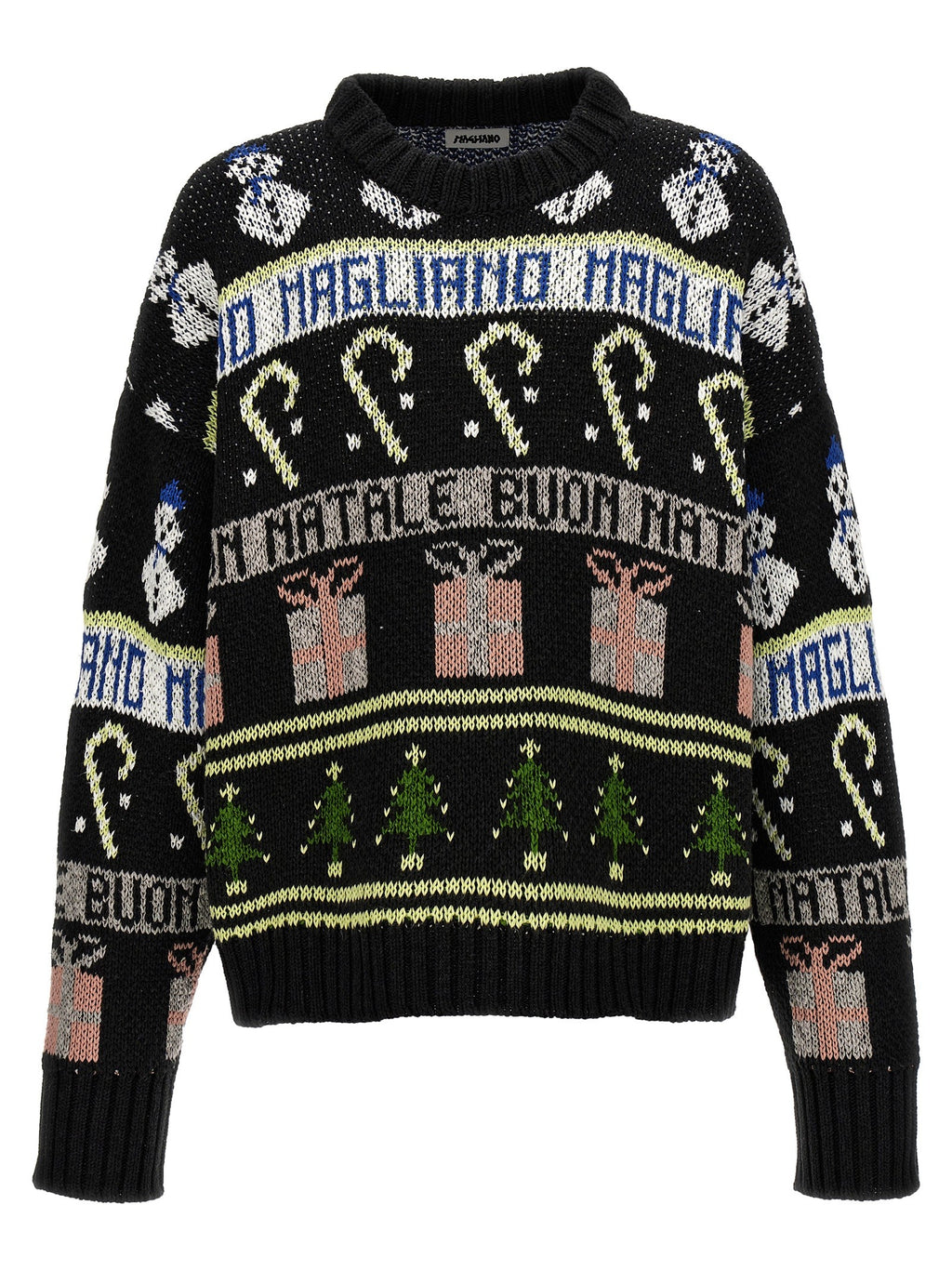 Magliano Buone Feste Sweater Black