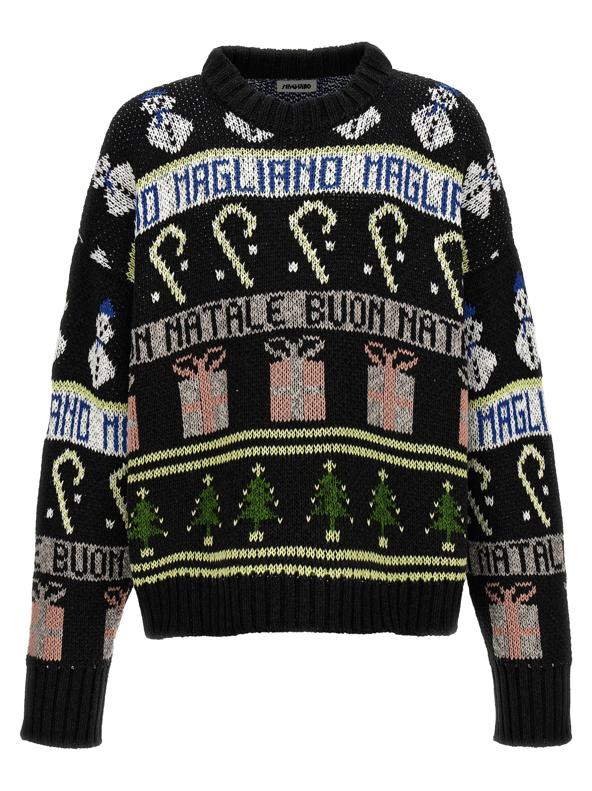 Magliano Buone Feste Sweater Black