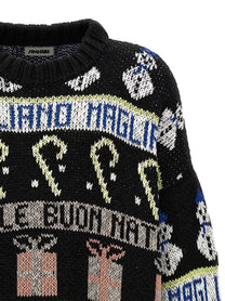 Magliano Buone Feste Sweater Black