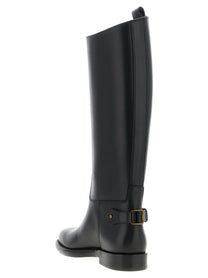 Burberry Cavalier Boots Black, view 3