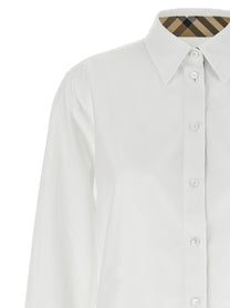 Burberry Burberry Check Insert Shirt White