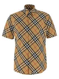Burberry Burberry Check Shirt Beige