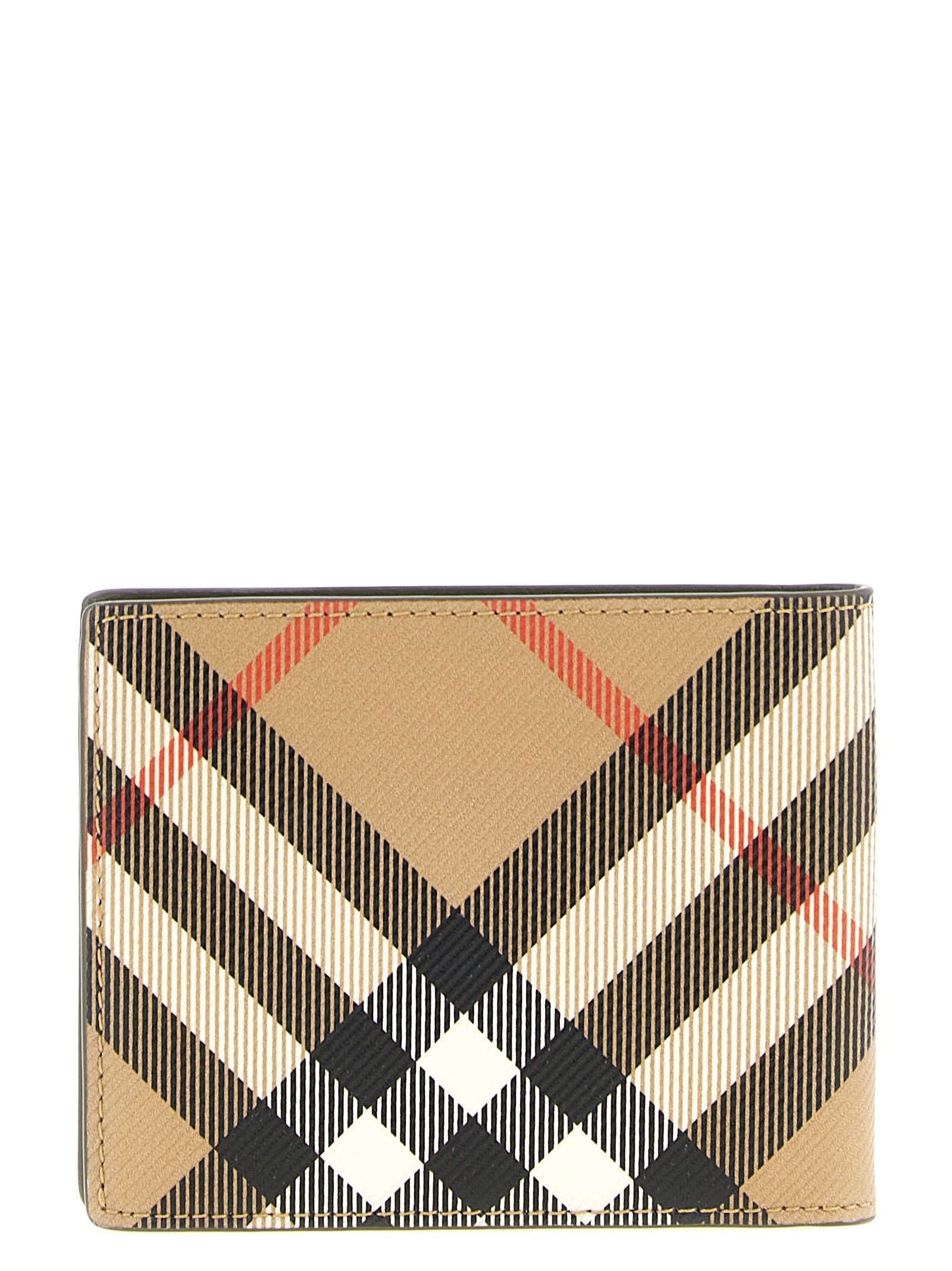 Burberry Burberry Check Wallet Beige